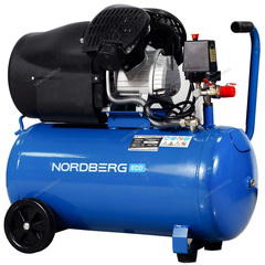 NORDBERG ECO (NCE50/410V) Компрессор поршневой V-образный 220В, ресив. 50л, 410л/мин