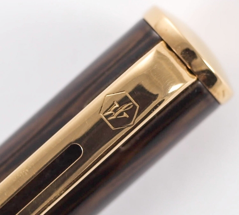 Ручка перьевая Waterman Laureat Lacquer Amber GT, F (20511 FF)