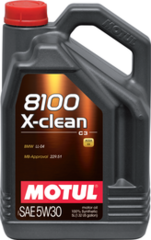 Motul 8100 X-clean+ 5W30 5 л