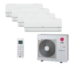Мульти сплит-система LG на 4 комнаты (25+25+25+25 кв.м.)