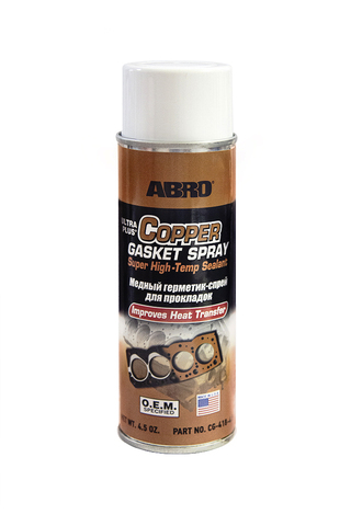 Герметик-спрей медный для прокладок ABRO CG-418-4.5-R 128гр