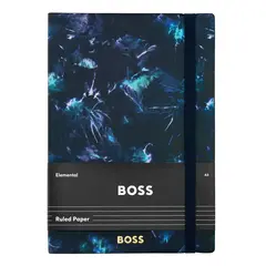 Блокнот A5 HB Tie-dye Flower Navy Lined