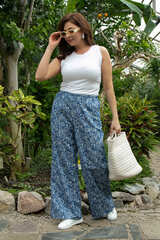 Брюки Летняя пора НЬЮ (синие) Б13478-16М LT Collection