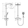 Душевая система внешнего монтажа с термостатом 106,6 см с верхней лейкой 36х19 см Hansgrohe Raindance Select E 27112000