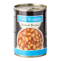 Фасоль Тондини Casa Rinaldi белая  запеченная с  томатом соусе 420 г