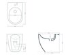 ArtCeram FLB004 01 00 ArtCeram FILE 2.0 Биде напольное 37х52 см, 1 отверстие, цвет белый/покрытие Saniglaze
