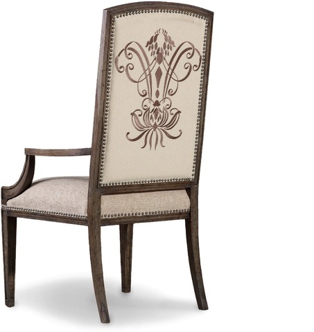 Hooker Furniture Dining Room Rhapsody Insignia Arm Chair