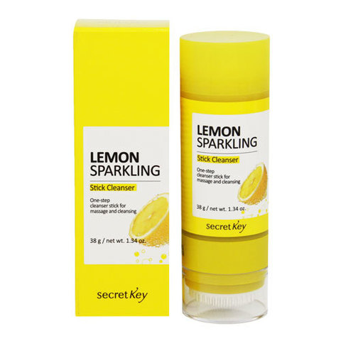 Secret Key Lemon Sparkling Stick Cleanser - Очищающий стик с экстрактом лимона