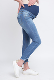 Джинсы для беременных (SLIM) 10085 синий