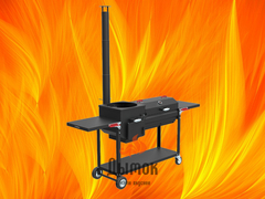 Печь-мангал-гриль Искандер 400 Комфорт Эйр