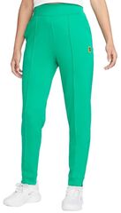 Женские теннисные брюки Nike Court Dri-Fit Heritage Knit Pant - neptune green