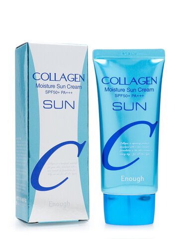 Увлажняющий солнцезащитный крем с коллагеном Collagen Moisture Sun Cream SPF 50+ PA+++, 50мл