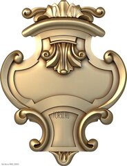 Силиконовый молд № 518 Картуш