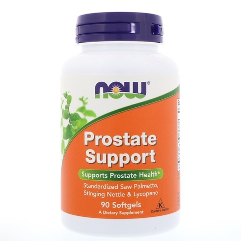 Now Foods, Поддержка простаты, 90 мягких желатиновых капсул
