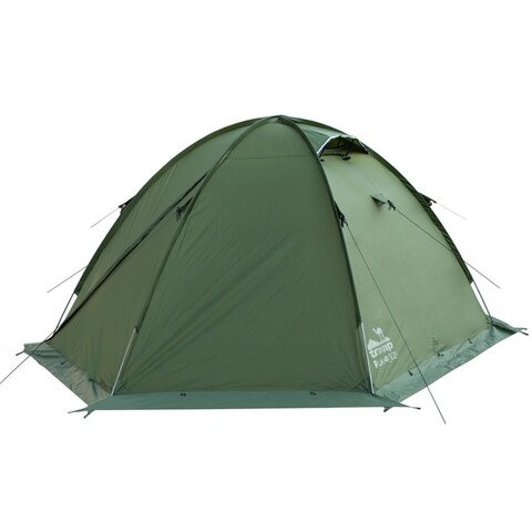 Картинка палатка туристическая Tramp TRT-29 зеленый - 3