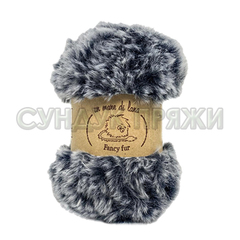 Wool Sea Fancy Fur 9987 (маренго-серый меланж)