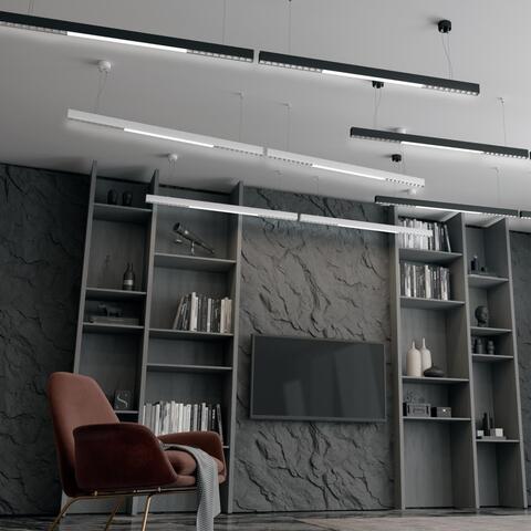 358869 OVER NT22 белый Подвесной светодиодный светильник IP20 LED 4000K 40W 220V ITER