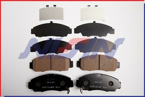 Колодки  NISSIN   NPO-124W-SA (в комплекте 6 пластин)