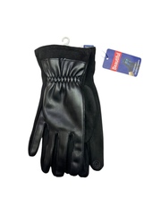 Перчатки. Мужские. Материал верха: Эко кожа. Замша. Подклад: Плюш-флис. Сенсорные. 12 шт в упаковке.