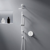 Damixa 936530000 Scandinavian Pure встраиваемая душевая система душевым смесителем и штангой, хром