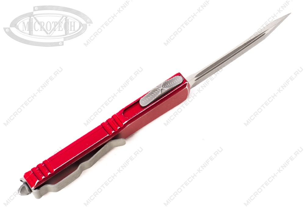 Нож Microtech Ultratech 123-12DRD Distressed Red Tanto Serrated - фотография 