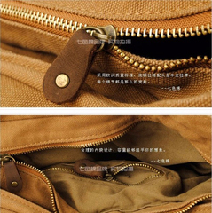 Винтажный рюкзак из парусины S.C.Cotton 1097