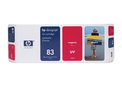 Картридж струйный Hewlett-Packard C4942A (83) пурпурный (magenta) / истек гарантийный срок производителя, емкость 680 мл (C4942A)