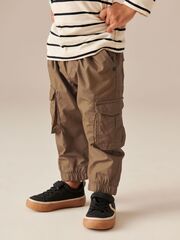 Брюки карго для мальчика Next 175-441, Коричневый