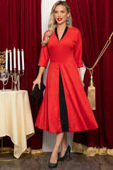 Платье вечернее Леди Удача (красное) П14653-18М LT Collection