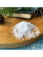 Снег искусственный 1-2 мм, белый, рассыпчатый, 45-50 гр.
