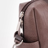 Сумка Саломея 208 македония какао + шоколад