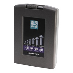 Набор зенковок 120° 6,3-20,5мм 3z HSSE-Co5 6шт H-Tools 890806EHT