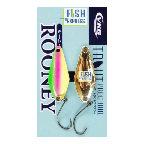 Блесна колеблющаяся на форель VKG ROONEY 2.2гр #044