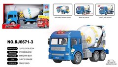 Машина бетономешалка свет+муз 35*13