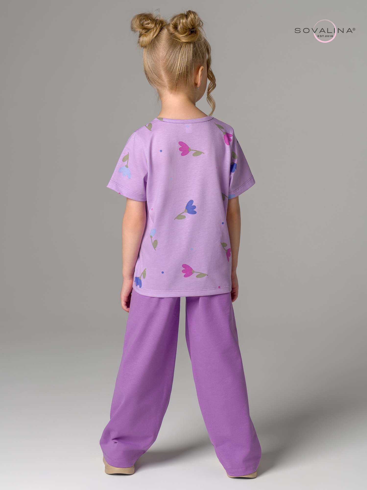 Костюм Лето сиреневый колокольчик-сирень