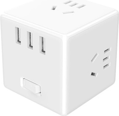 Зарядное устройство Xiaomi Rubiks Cube Converter Wired Edition белый