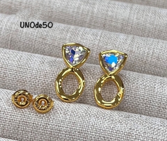 Серьги пусеты UNOde50