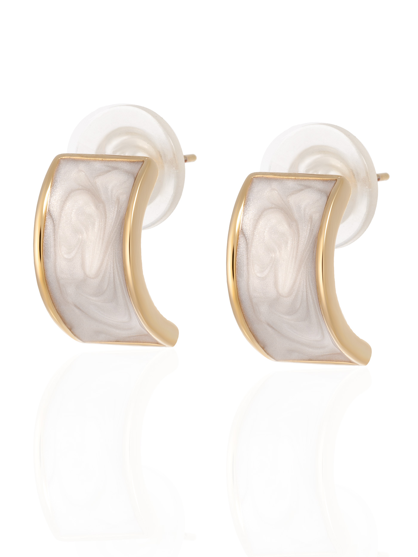 Серьги перламутровые