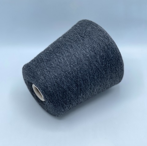 Cariaggi, Cashmere, 2/28 1400м, 100%Кашемир, Темно-серый меланж, 37993