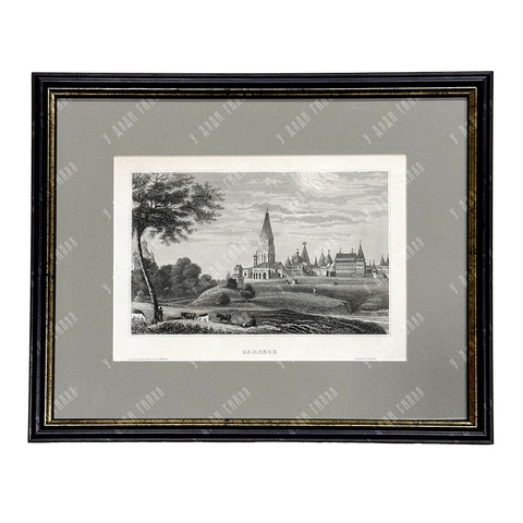 Царское. Гравюра на стали. Хильдбургхаузен, Германия. 1840-е гг.