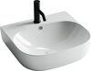 Ceramica Nova Element CN5011 Умывальник накладной прямоугольный пристенный, 49x44.5, цвет: белый