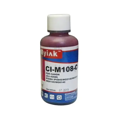 Чернила для CANON CLI-426, 526, 726M (100мл,magenta Dye) CI-M108-C Gloria™ MyInk