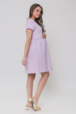Платье для беременных и кормящих 13717 сиреневый