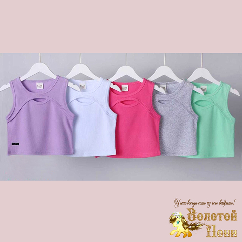 Майка-топ хлопок д (2-7) 260427-HL-9121