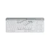 Клавиатура Logitech K580 белый/серебристый USB беспроводная BT/Radio slim Multimedia (920-009209)