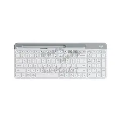 Клавиатура Logitech K580 белый/серебристый USB беспроводная BT/Radio slim Multimedia (920-009209)