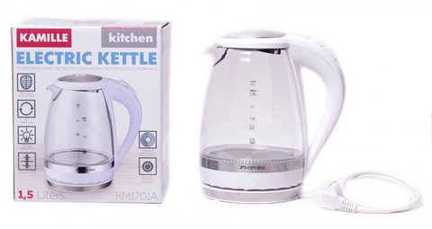 Электрочайник Kamille KM-1701A 1.5 л