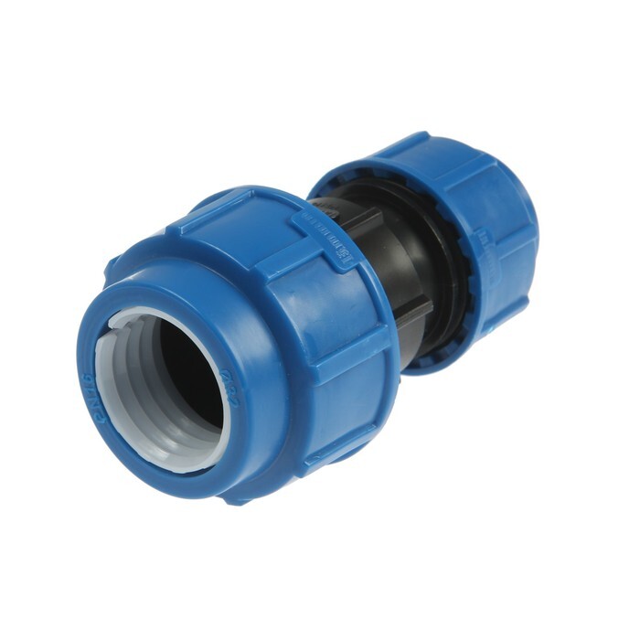 Муфта переходная ПНД Lammin, компрессионная, d=32 x 25 мм (арт. 9111542 ...