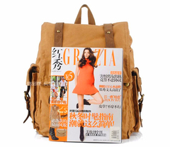 Винтажный рюкзак из парусины S.C.Cotton 1097