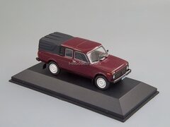 VAZ-2329 pickup Lada 4x4 Niva red 1995 1:43 DeAgostini Auto Legends New Era #15